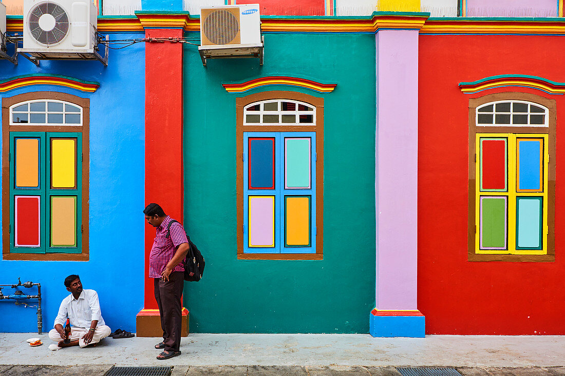 Heritage Villa, former home of Tan Teng Niah built in 1910, Little India, Singapore, Southeast Asia, Asia