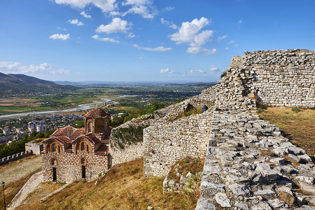 Stadt Berat, UNESCO-Weltkulturerbe, Provinz Berat, Albanien, Europa