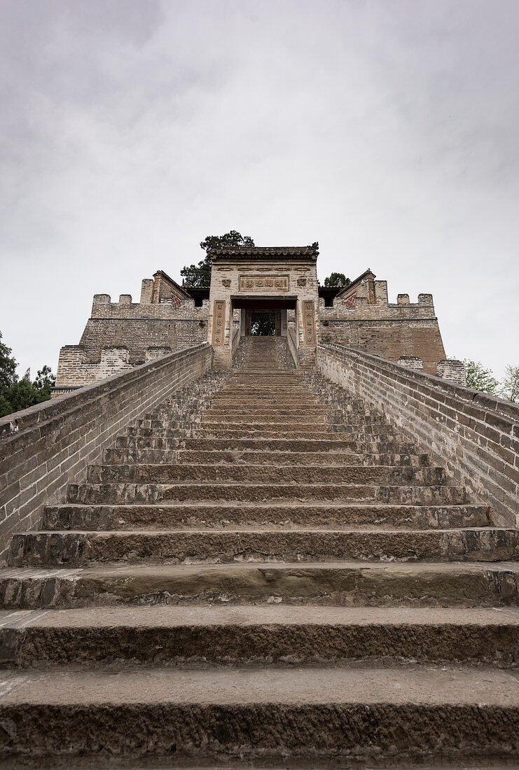 Sima Qian Tempel, Hancheng, Shaanxi Provinz, China, Asien