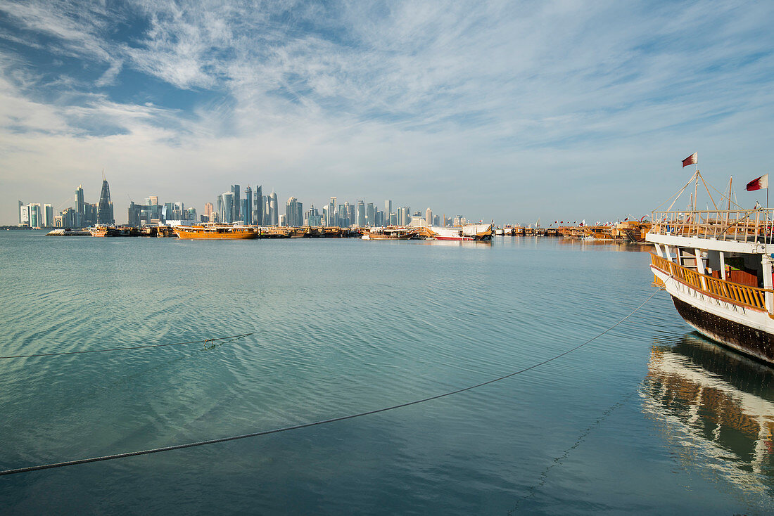 Dhow Harbor, Corniche, Doha, Qatar