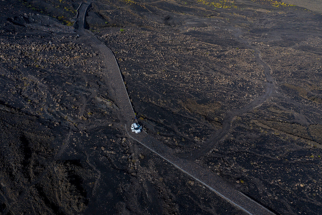 Cape Verde, Fogo Island, aireal, rentalcar, lava, vulcano