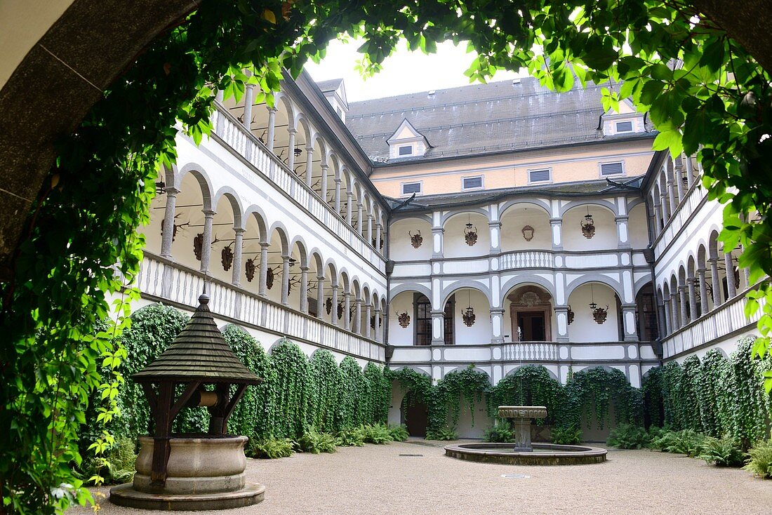 Castle Greinburg in Grein on the Danube, Upper Austria, Austria