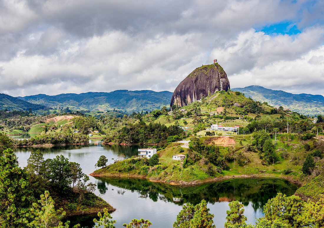 El Penon de Guatape (Rock of Guatape), Antioquia Department, Colombia, South America