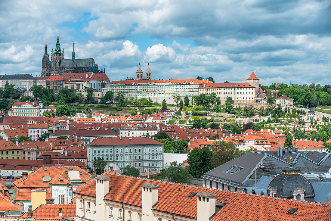 Die Burg und die Stadt Prag, Tschechische Republik