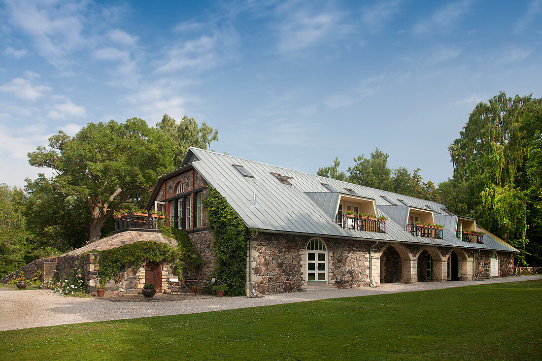 Stone Building at Pädaste Manor, Estonia