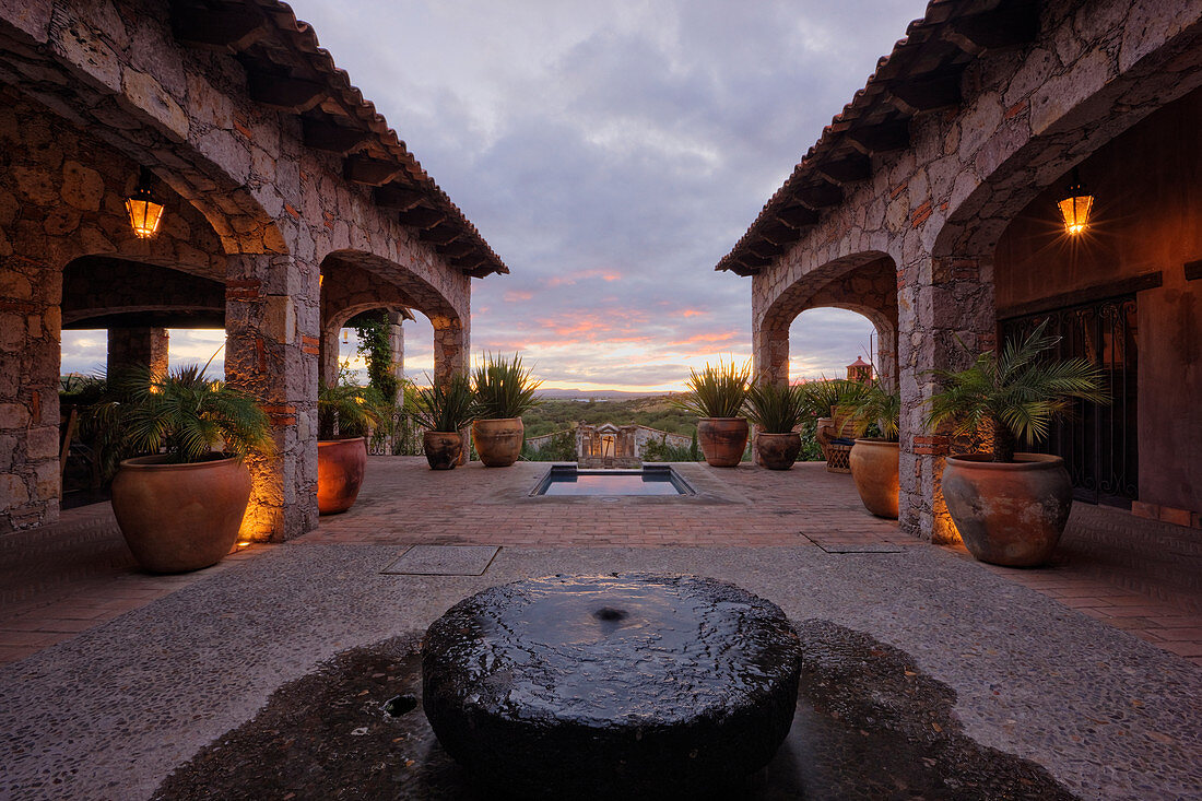 Mexican Ranch House,San Miguel de Allende, Guanajuato, Mexico