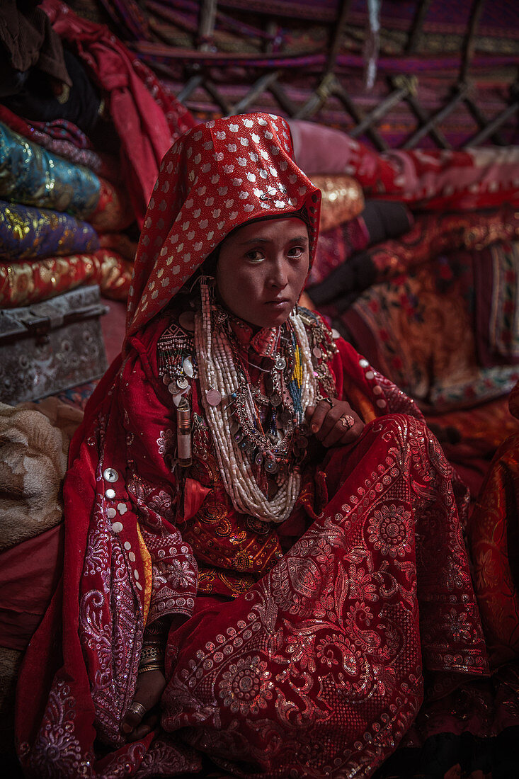 Kyrgyzstan in yurt, Afghanistan, Asia