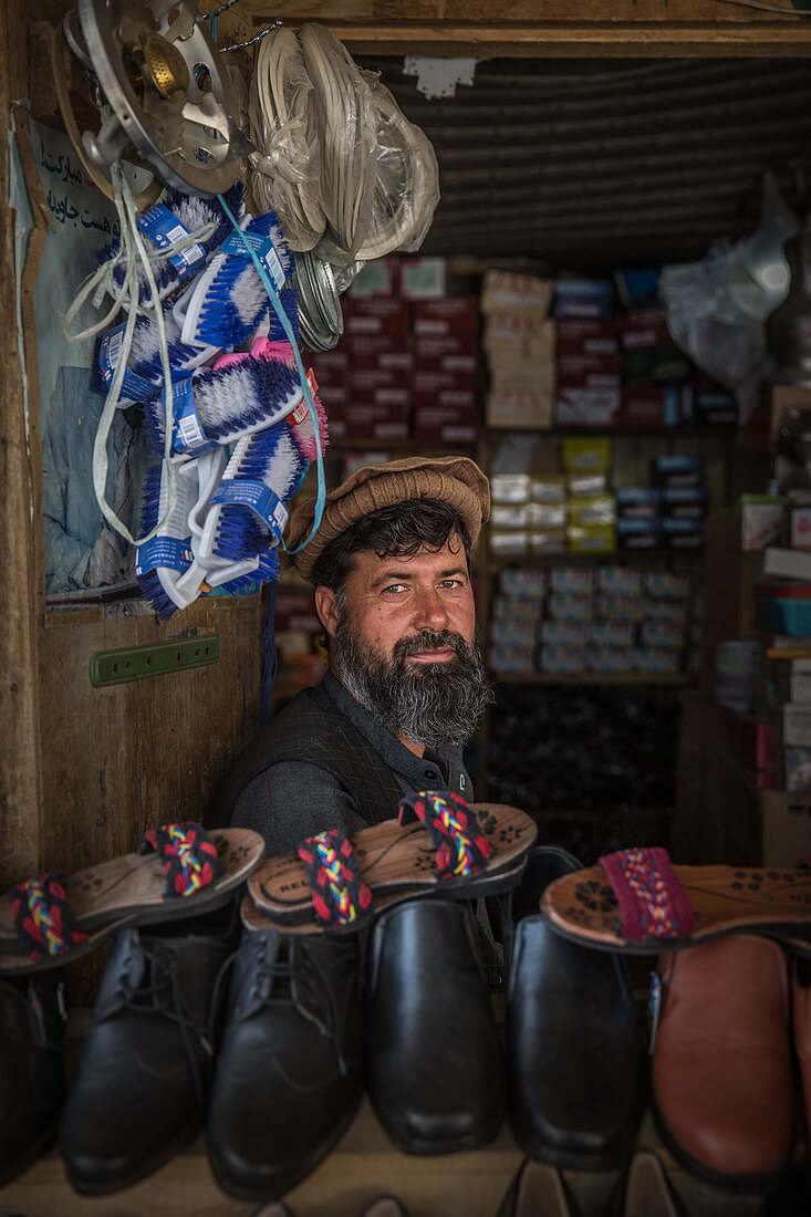 Bazaar in Ishkashim, Afghanistan, Asia