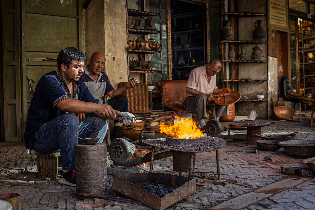 Market in Kashgar, China, Asia