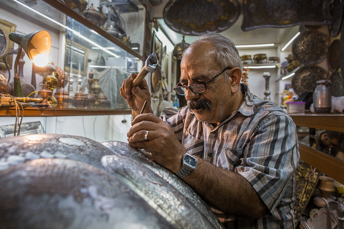 Bazaar in Esfahan, Iran, Asia