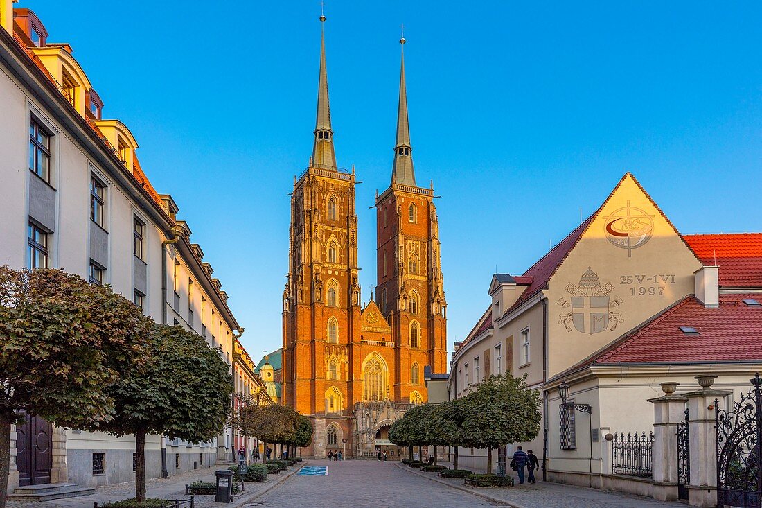 Die Kathedrale, Breslau, Polen, Europa