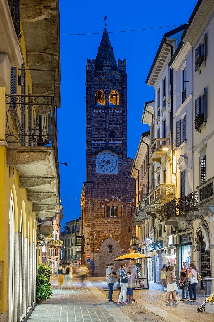 Via Carlo Alberto, Monza, Lombardy, Italy, Europe