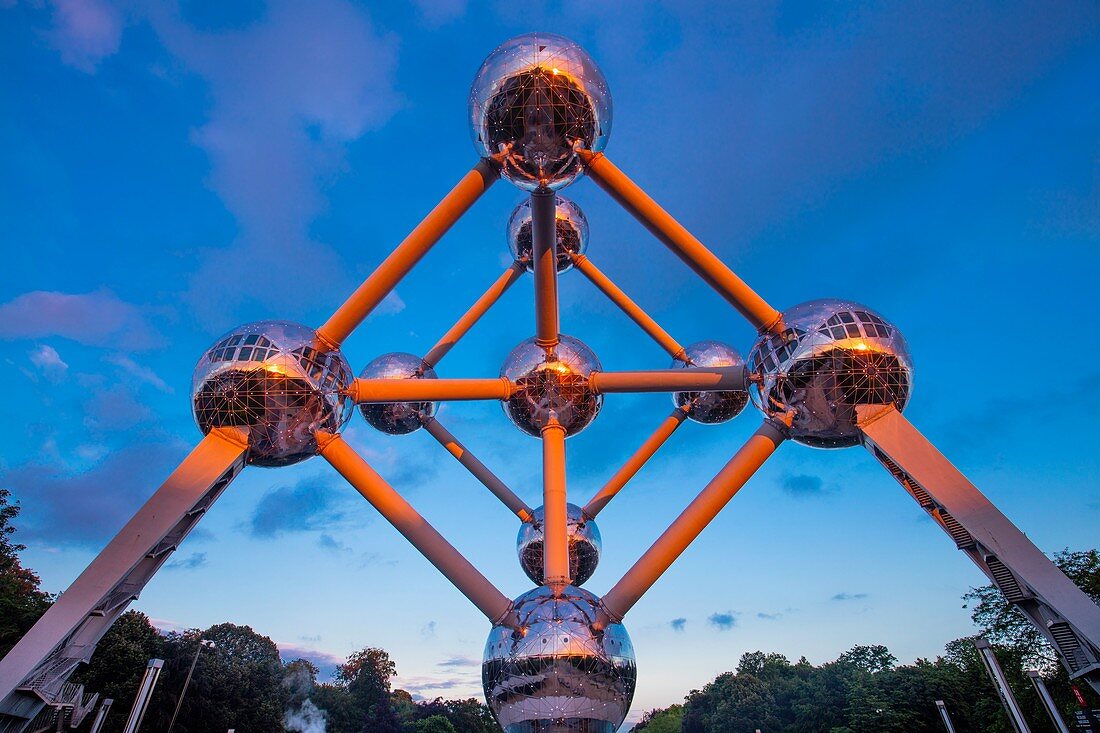 Das Atomuim, Brüssel, Belgien, Europa