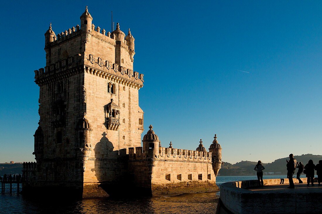 Belem Tower, UNESCO World Heritage Site, Belem, Lisbon, Portugal, Europe