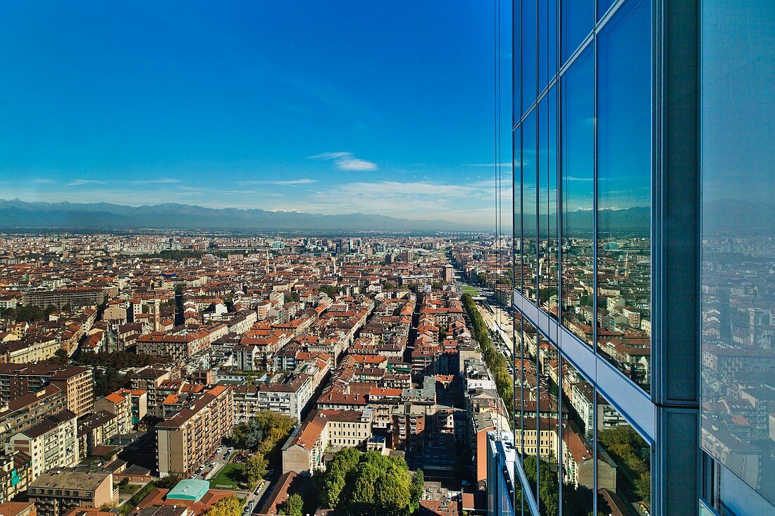 Intesa Sanpaolo building, Turin, Piedmont, Italy, Europe