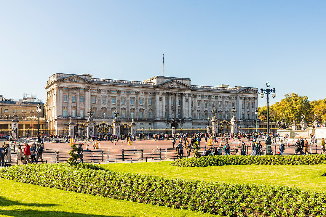Buckingham Palace, London, England, Vereinigtes Königreich, Europa