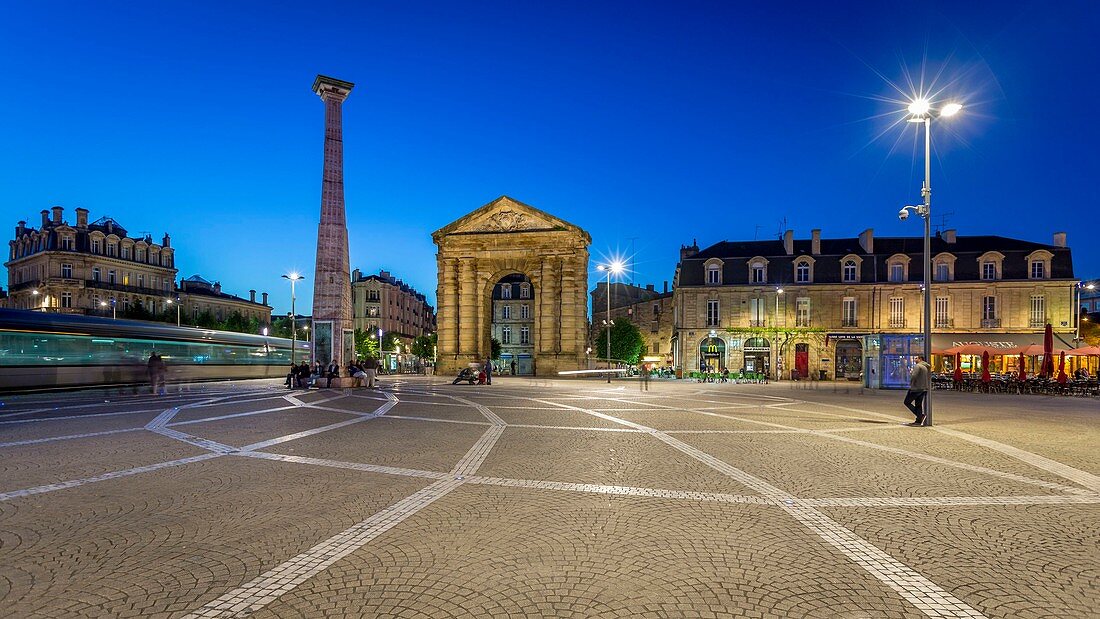 Platz des Sieges, UNESCO Weltkulturerbe, Bordeaux, Gironde, Frankreich