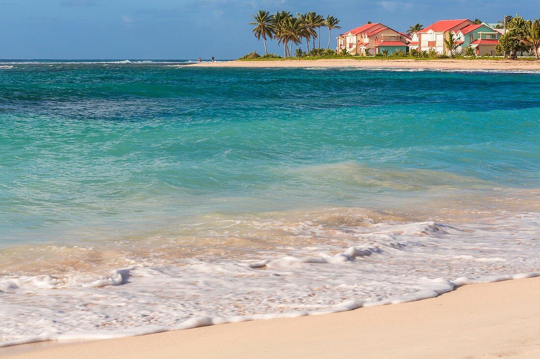 France, Guadeloupe (French West Indies), Grande Terre, Saint Francois, beach of Raisins Clairs