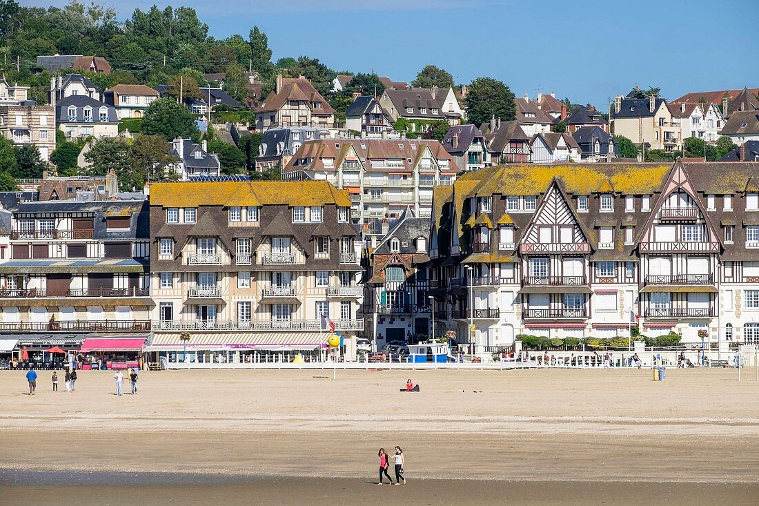 France, Calvados, Pays d'Auge, Trouville sur Mer