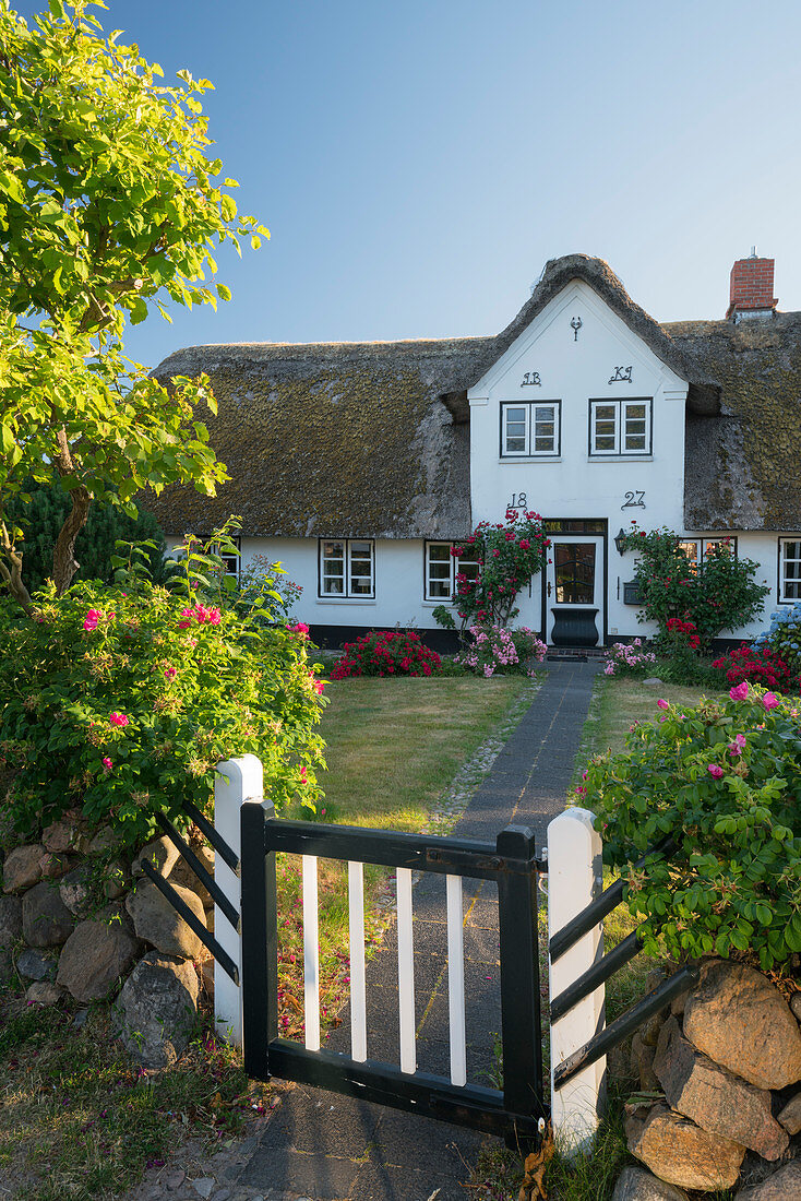 traditional house, Westerland, Sylt, Schleswig-Holstein, Germany