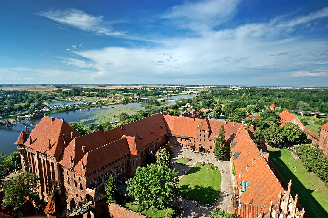 Malbork castle (German: Marienburg)  is a town in northern Poland, Pomeranian Voivodeship, Europe.