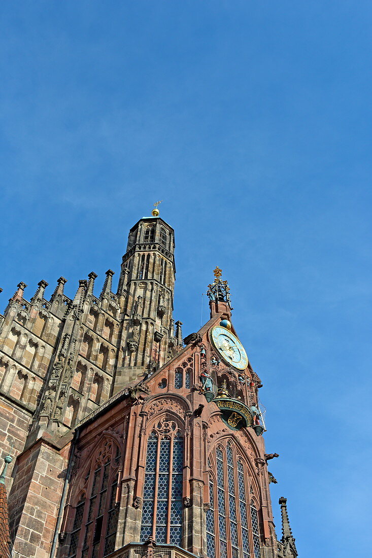 Frauenkirche, Nuremberg, Middle Franconia, Bavaria, Germany