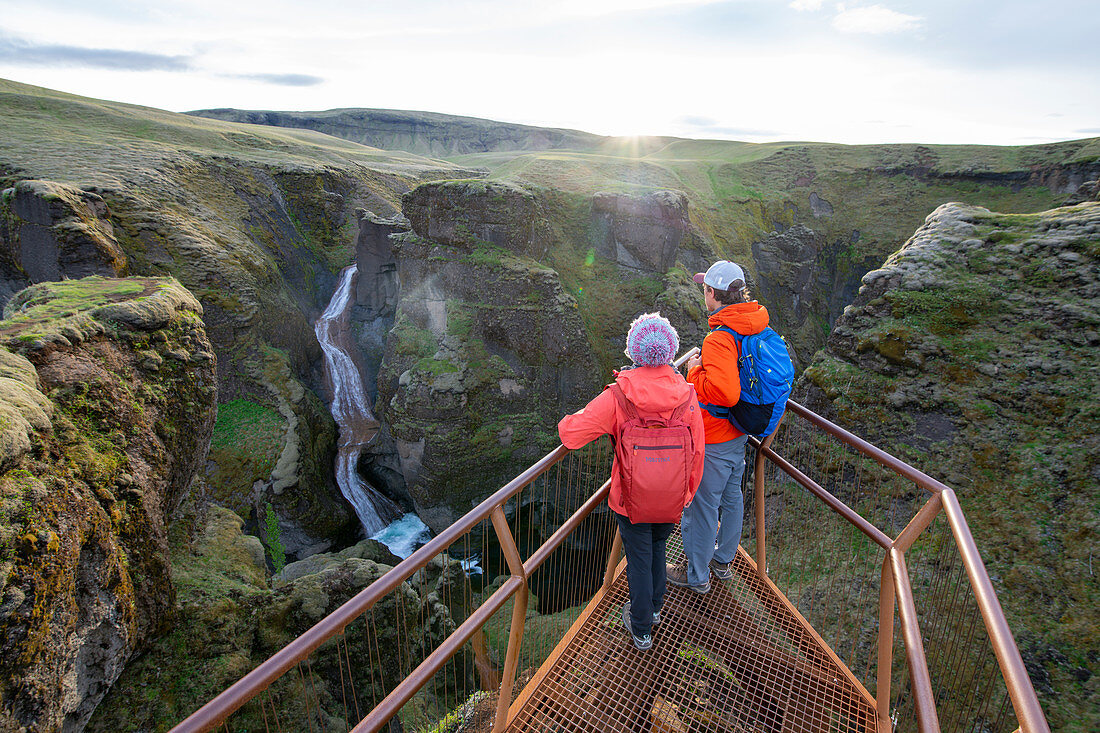 Once with Volvo and Minkcamper on the ring road around Iceland