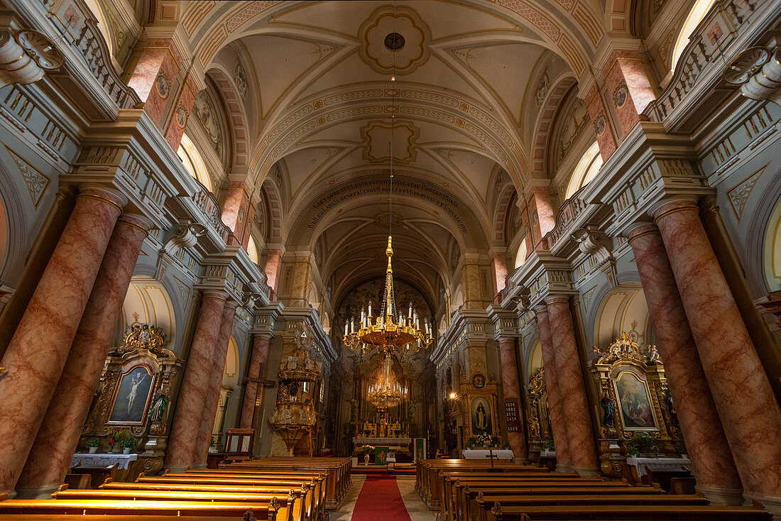 Roman Catholic Cathedral, Sibiu, Transylvania, Romania