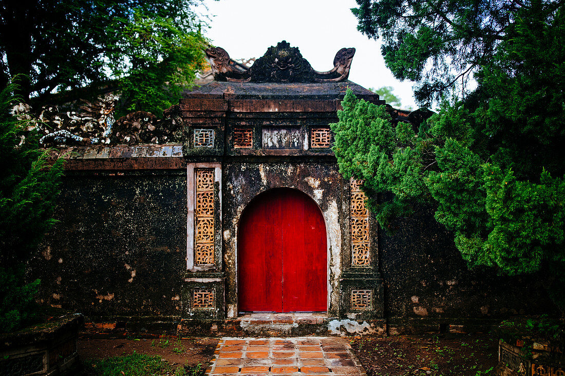 Tu Ducs Grab, auch als Sommerpalast bekannt, in Hue, Vietnam