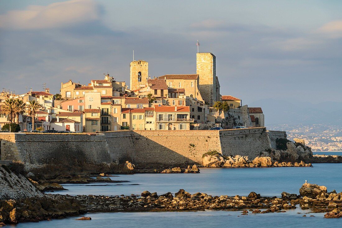 France, Alpes Maritimes, Antibes, Vauban ramparts of the Old Antibes