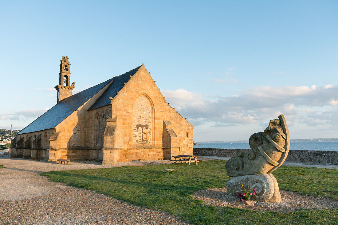 Frankreich, Finistère, Camaret sur Mer auf der Halbinsel Crozon, die Kapelle Notre Dame de Rocamadour