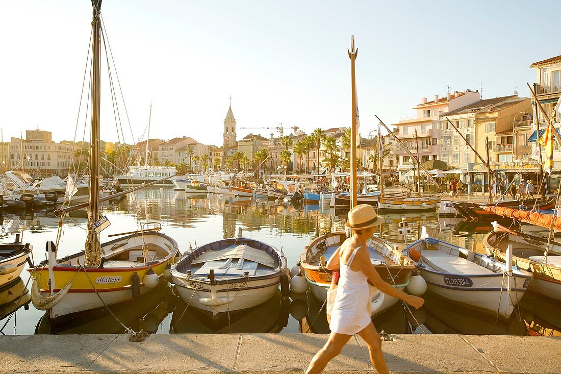 France, Var, Sanary sur Mer, the port