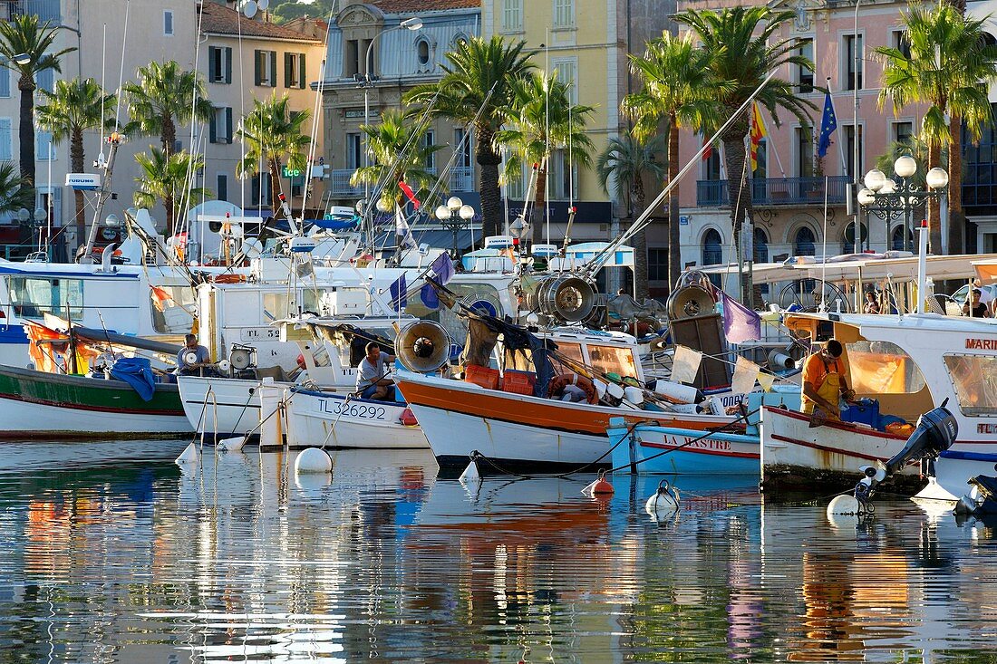 France, Var, Sanary sur Mer, the port