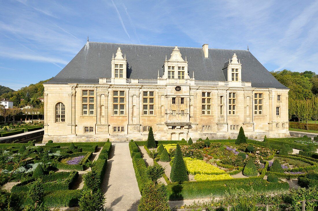 Frankreich, Haute Marne, Joinville, Schloss du Grand Jardin, Ostfassade