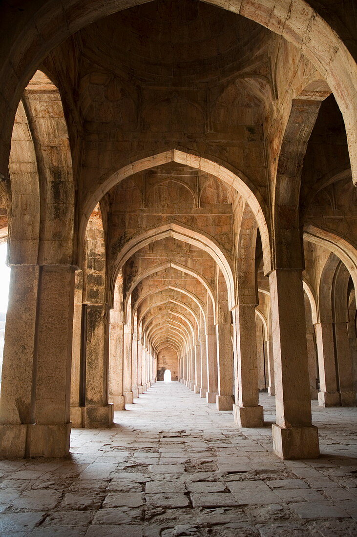 Die Jama Mashid oder Freitagsmoschee, Mandu, Madhya Pradesh, Indien