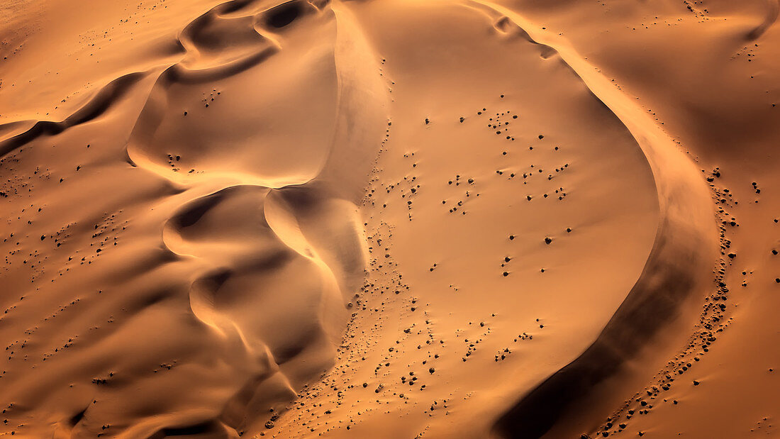 Sanddünen der namibischen Wüste, Namibia, Afrika