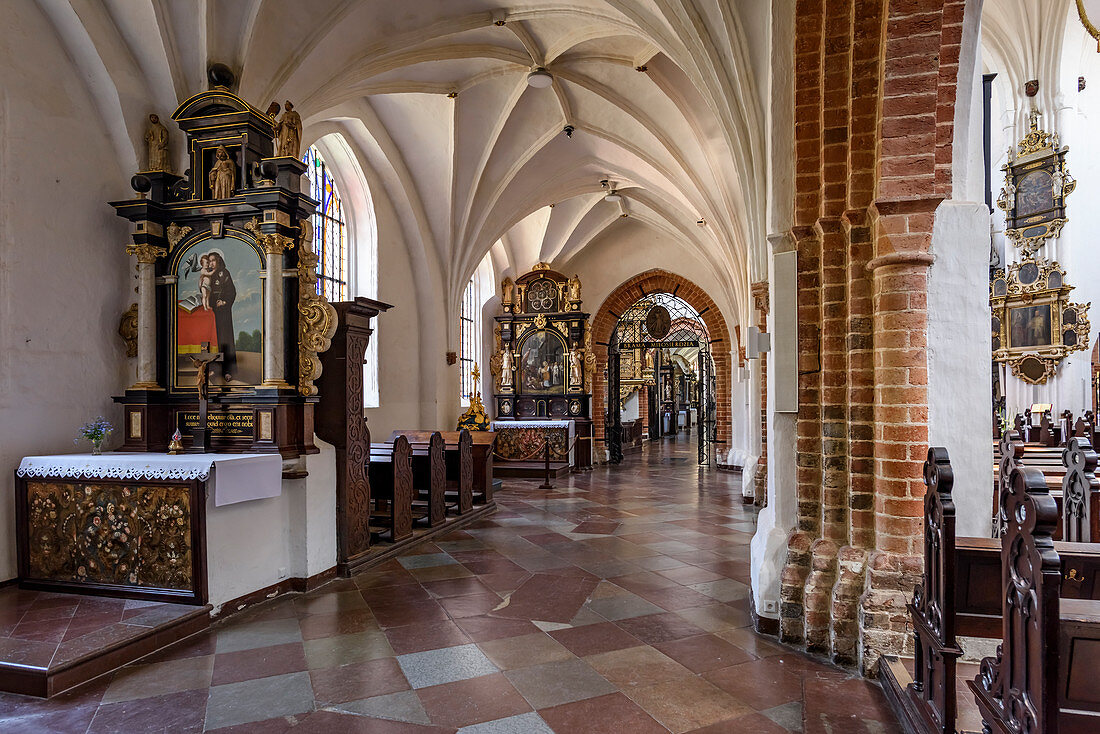 Barockkirche der Erzkathedrale in Danzig Oliwa, Nordschiff, Danzig Oliwa, Polen, Europa