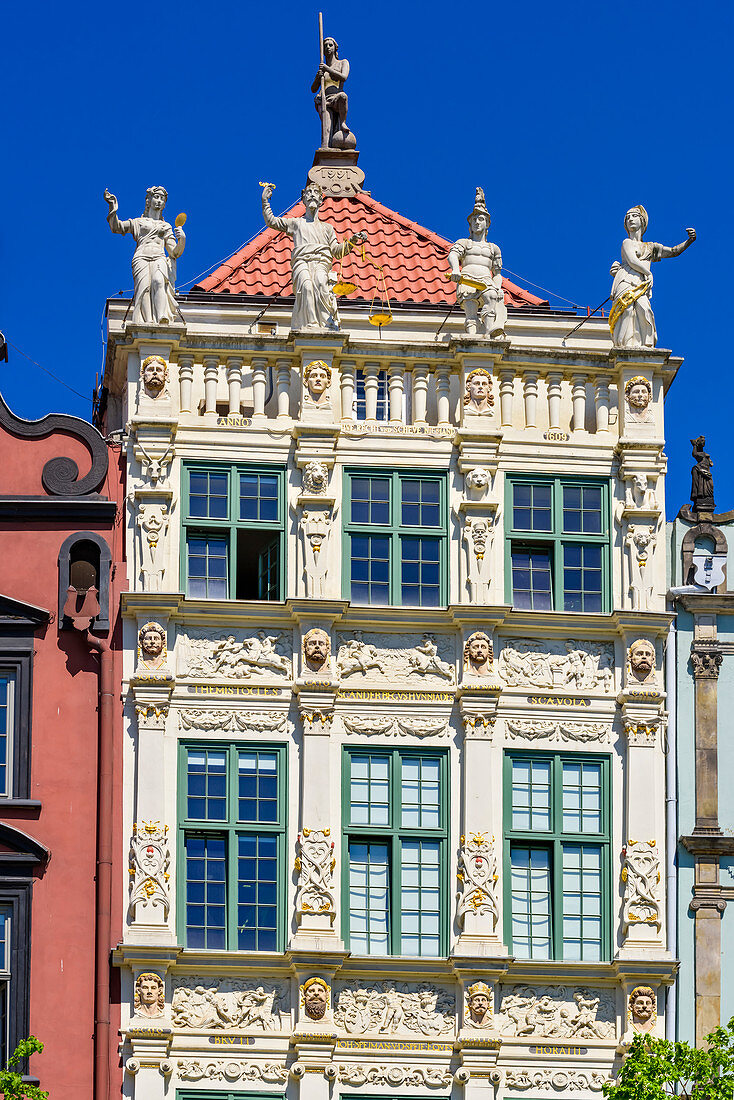 Altstadt, Speymannhaus (auch goldenes Haus), Dlugi Targ Straße (Langer Markt), Danzig, Polen, Europa