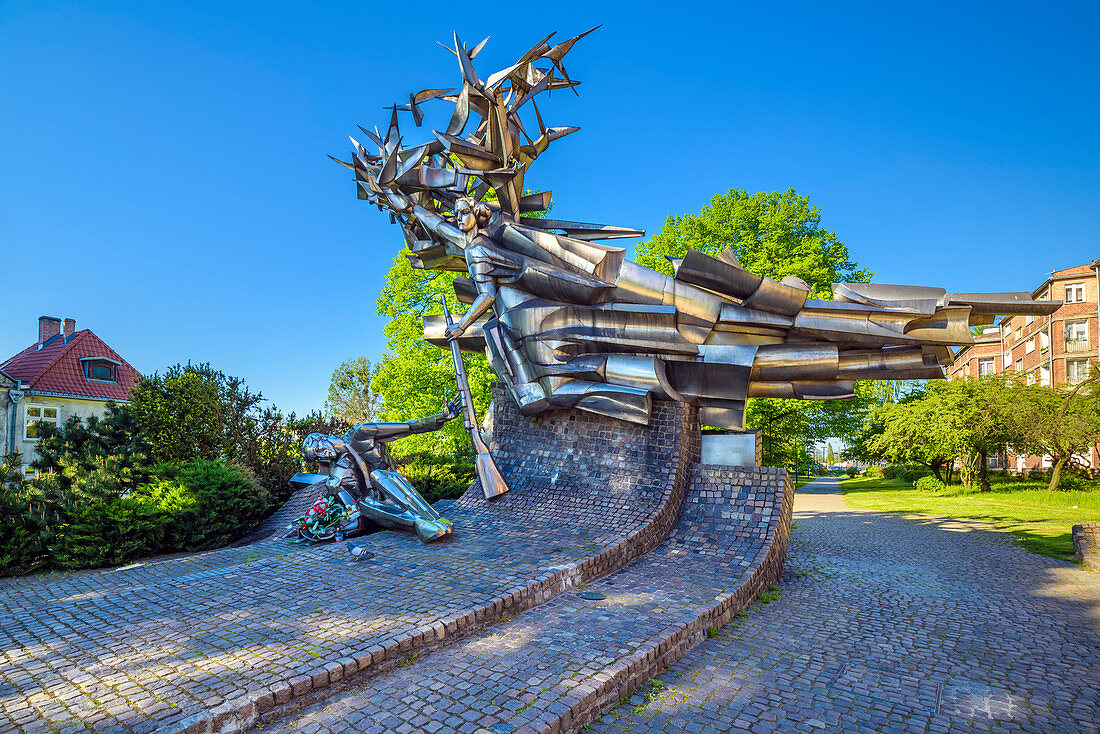 Denkmal für die Verteidiger des Polnischen Postamts, Danzig, Polen, Europa