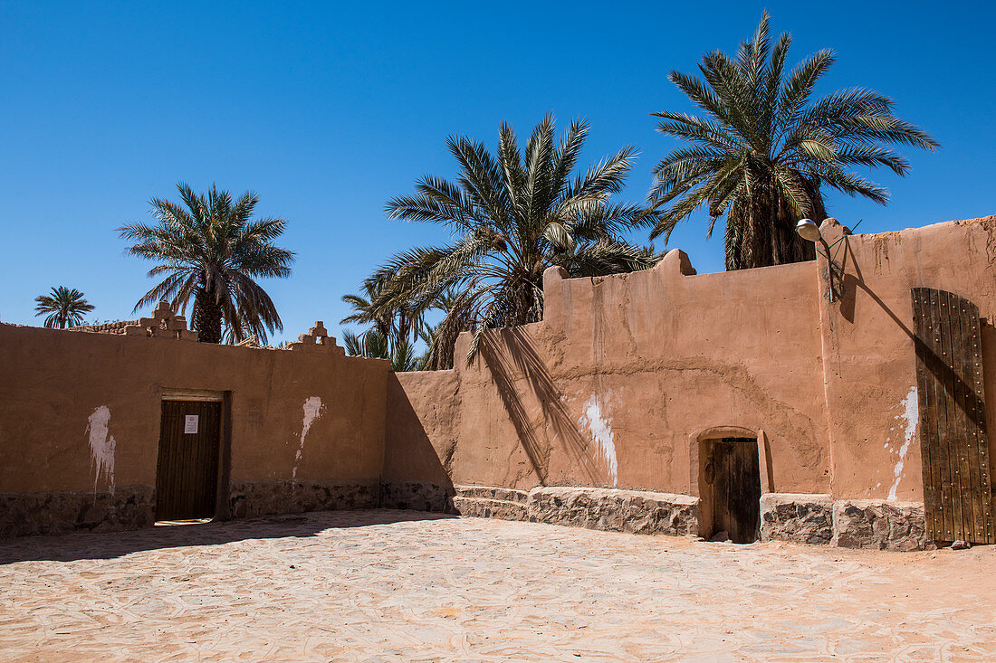 Ksar, Altstadt von Beni Abbes, Sahara, Algerien, Nordafrika, Afrika