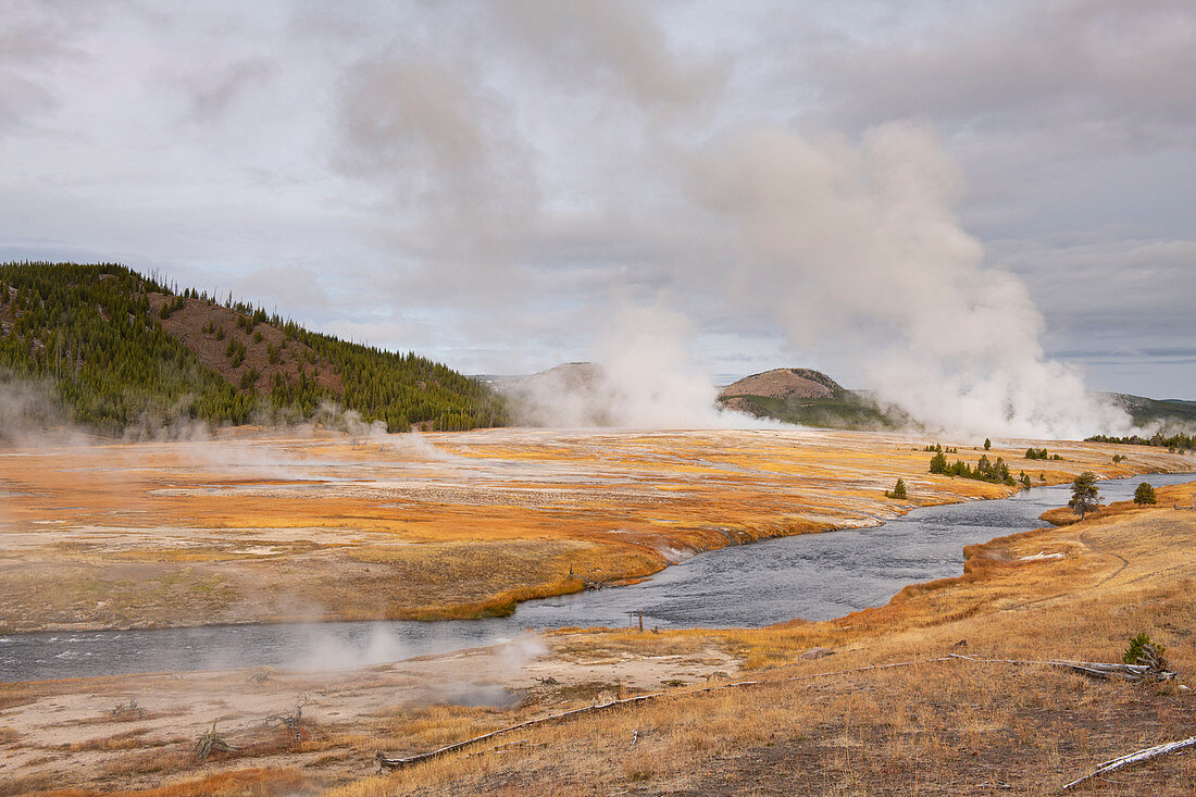 Yellowstone National Park, UNESCO World Heritage Site, Wyoming, United States of America, North America