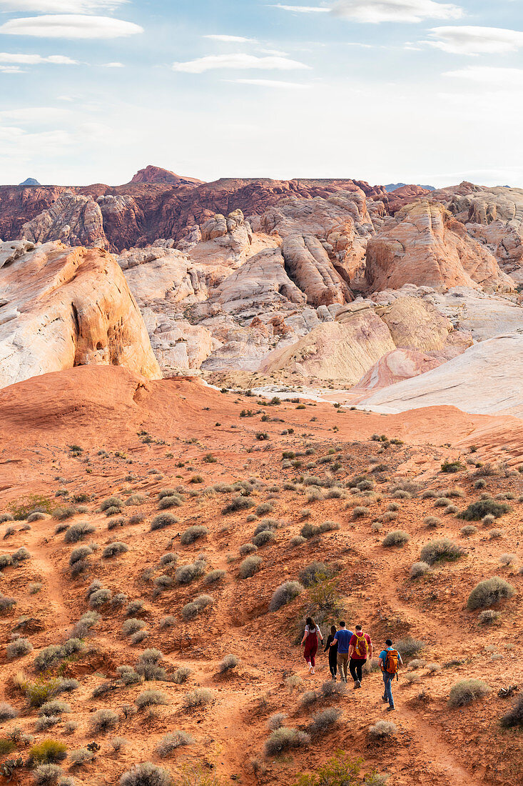 Valley of Fire State Park, Nevada, Vereinigte Staaten von Amerika, Nordamerika