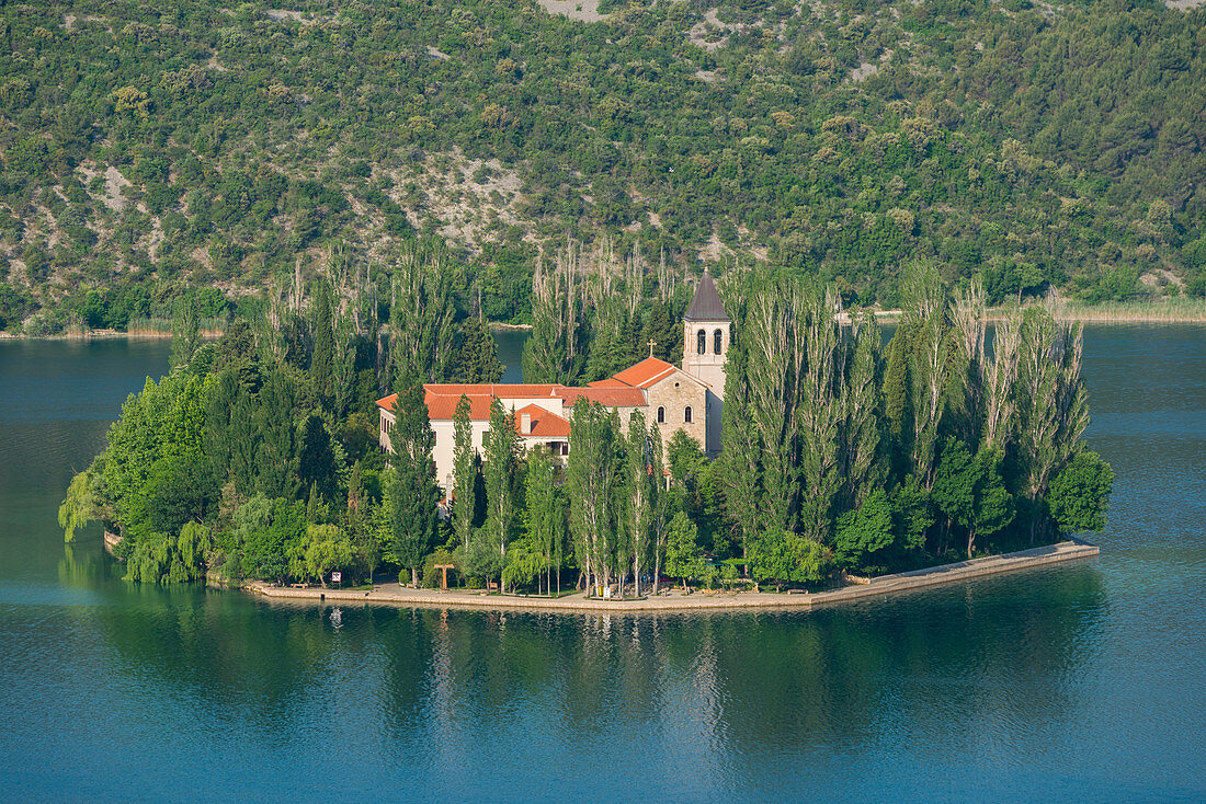 Visovac Monastery, Croatia, Europe