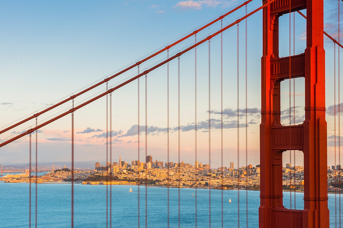 Golden Gate Bridge, San Francisco, California, United States of America, North America