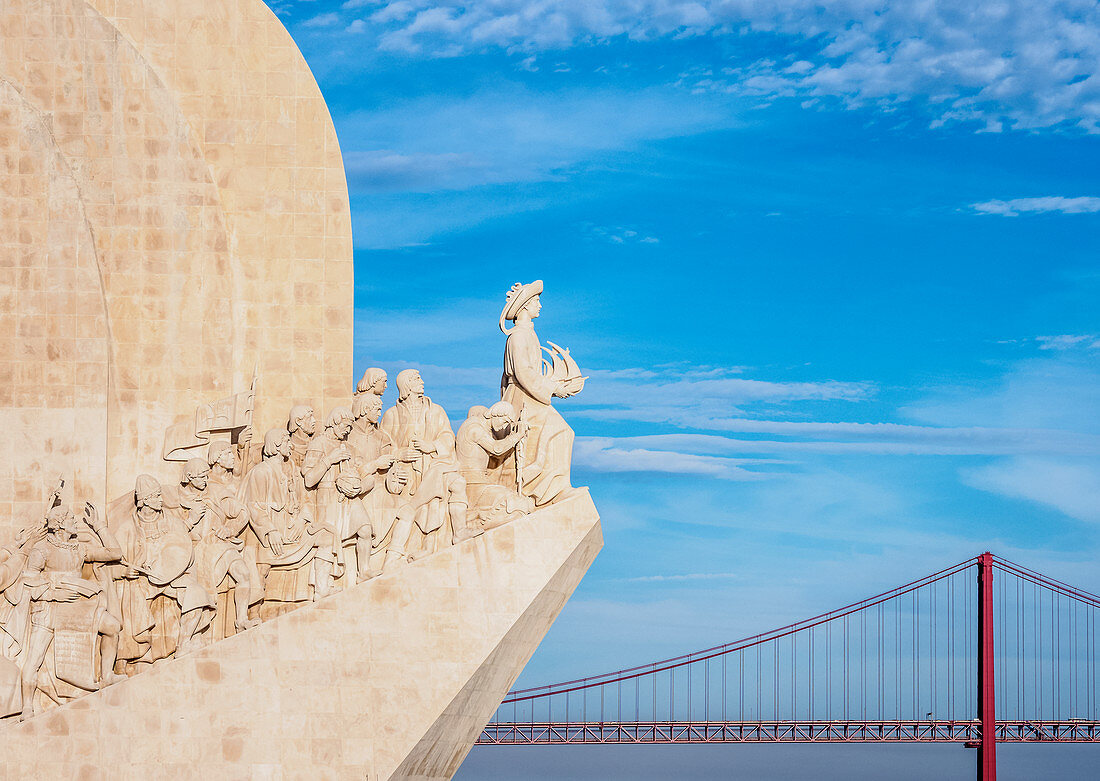 Monument to the Discoveries, Belem, Lisbon, Portugal, Europe