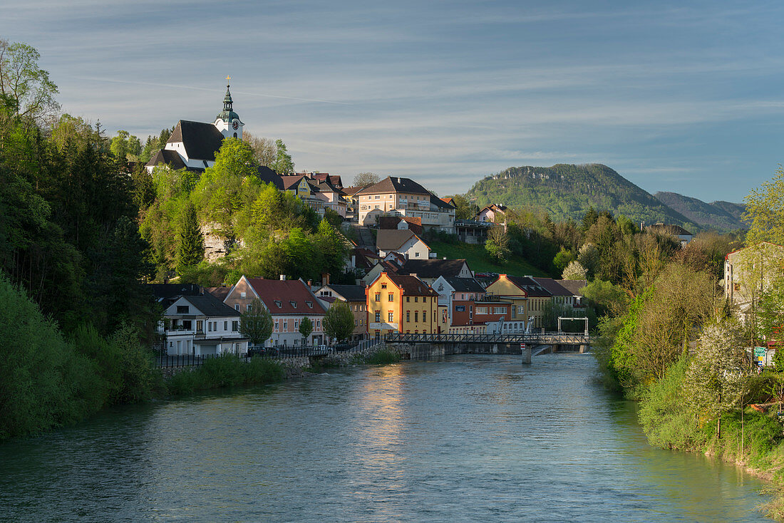 Steinbach an der Steyr, Steyr River, Upper Austria, Austria