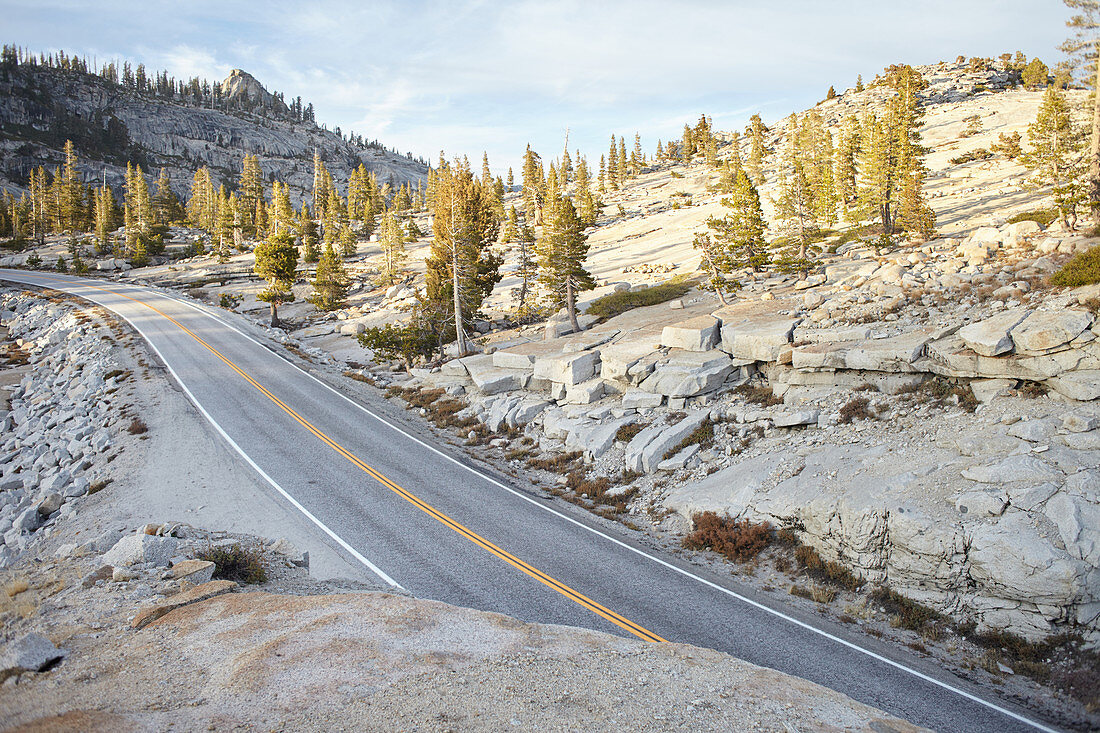 Olmsted Point, Tioga Road, Yosemite National Park, Kalifonien, USA