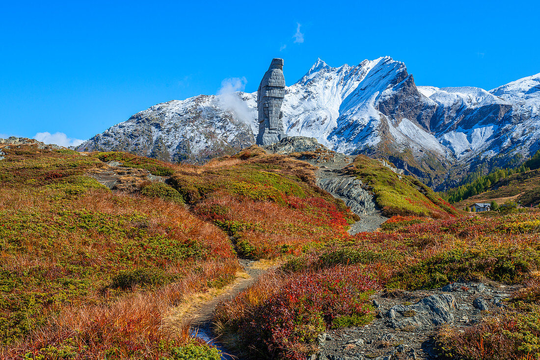 Simplon Adler mit Wasenhorn, Simplonpass, Wallis, Schweiz