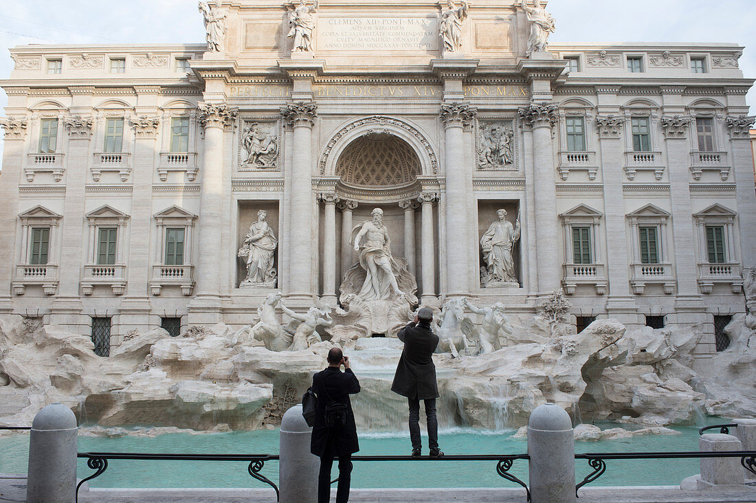 Trevi-Brunnen, Rom, Latium, Italien