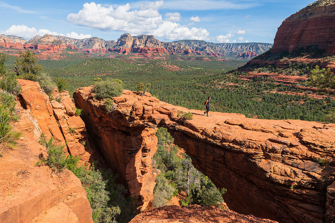 Devils Bridge, Sedona, Arizona, United States of America, North America